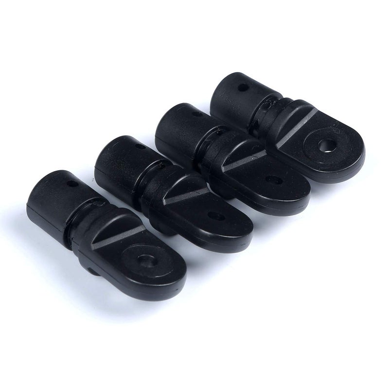 MX 1 inch Bimini Top Fitting Hardware Eye End Cap 4pcs (Inside for 1â€ Round Tube) - Image 4